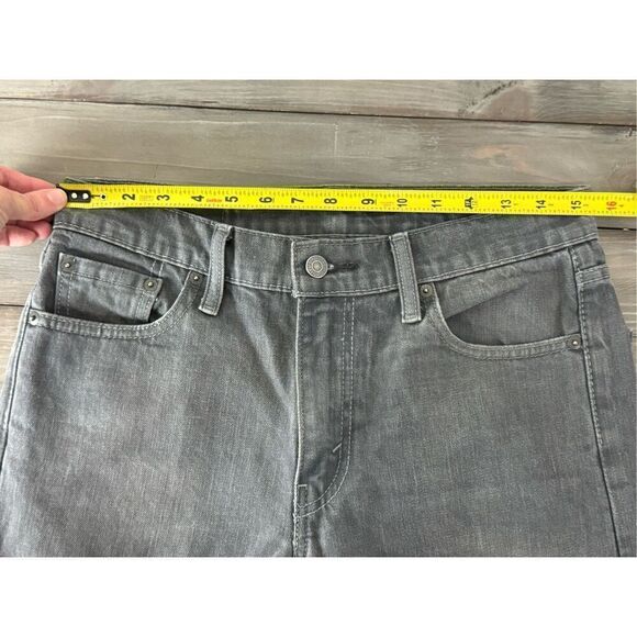 Levi’s Gray 513 Denim Jeans 30 x 31 - Picture 8 of 11